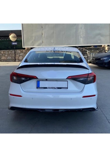 Honda - Civic Fe1 2022+ Uyumlu Aero Difuzor - Piano Black