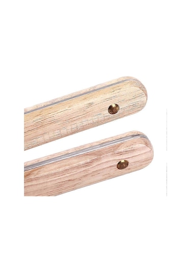 Paslanmaz Çelik Sarımsak Presi, Sarımsak Presi Kırıcı, Ahşap Saplı Profesyonel Sarımsak Kırma Aleti Siyah