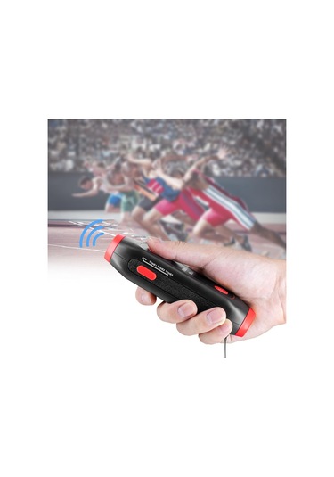 Suntek El Elektrikli Düdük Yüksek Hacim Kamp Açık Kırmızı