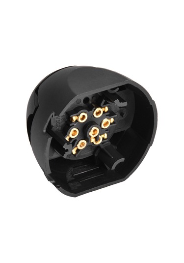 Geeroyoo 12v 7 Çekirdekli Sırt Çekici Soketi - Su Geçirmez, Dayanıklı - Ticari Araç, Kamyon, Çekici İçin