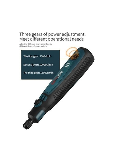 Trendooze Uzun Usb Takım Seti Şarj Ömürlü Öğütücü Kullanışlı Kalem Gravür Elektrikli Dayanıklılık A 1 Gd