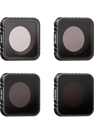 Monyee Insta360 Ace Uyumlu Su Geçirmez Nd Filtre Seti - Nd8/16/32/64 Çok Katmanlı Cam Çok Renkli