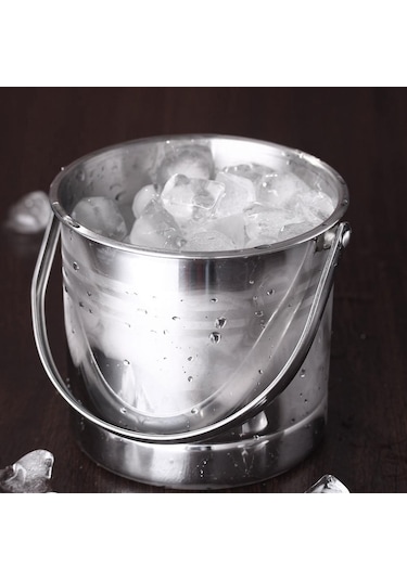 Suntek Magideal Şampanya Buz Kovası Paslanmaz Çelik Bira 1-numara Gümüş