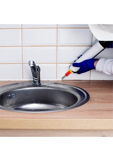 Tangshopping Banyo Mutfak Kapıları Windows Lavabo Için 19 Adet Kalafat Son Işlem Seti