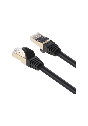 Wezone Cat8 Katmanlı Koruma Rj45 Ağ Kablosu, Saf Bakır Teli, 40gbps Hızlı Aktarım, 2000mhz Bant Genişliği, 2 Metre