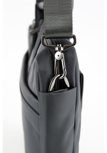 Ççs 71427 Omuz Askılı Evrak Çantası Gri