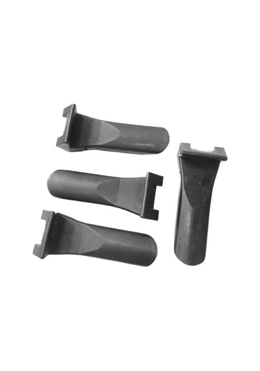 Geeksen Oto Lastik Çıkarma Makinesi Aksesuarı: 4'lü Kısa C Tipi Plastik Kanca Koruyucu Kılıf Seti - Dayanıklı Ve Kolay Kullanım