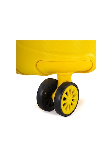 Wexta Wx-pp13 Carbon Sarı Kabin Boy Polipropılen Valiz Sari