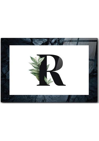 Decorita Cam Kesme Tahtası - Cam Kesme Tablası Harfli Tasarım R 20 CM x 30 CM