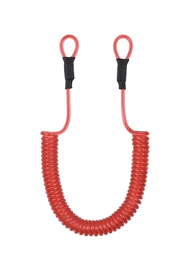 Youtek Kırmızı Aluminyum Alüminyum Pvc Manyetik Kanca, Balıkçılık Gereçlerini Güvenli Tutar, 3kg Dayanıklılık, 35cm Uzunluk