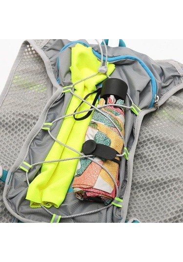 Ultra Hafif Koşu Çantası Yansıtıcı Nefes Alabilen Yürüyüş Sırt Çantası Naylon Açık Hava Spor Maraton Hidrasyon Sırt Çantası Turuncu