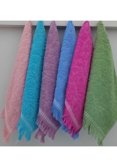 Sertay 30x50 Coco Desen Mutfak Havlusu 6'lı Asorti 2