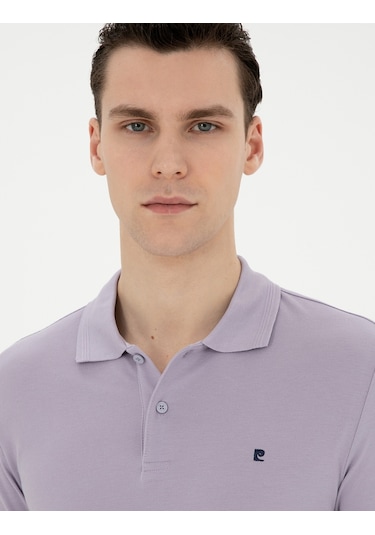 Pierre Cardin Erkek Lila Tişört Basic 50291625-vr034 Lila