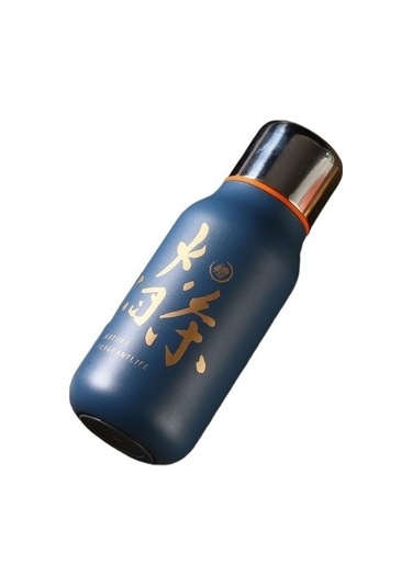 Paslanmaz Çelik Büyük Kapasiteli Pilavlı Çay Bardağı Termos Bardak Dw1wrq Açık Mavi