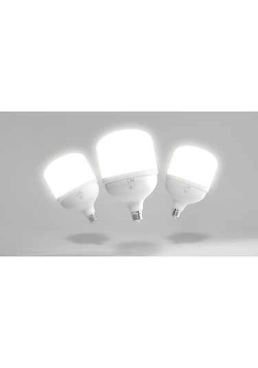 40w Yüksek Performanslı Led Torch Ampul, E27 Duy, 6500k Beyaz Işık, 2700 Lümen