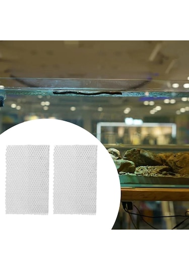 Homyl 2x Akvaryum Filtresi Pamuk Kolay Taşıma Kalınlaşmış
