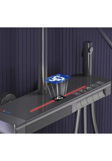 Boheme Piano Superbox Antrasit Gri Duş Sistemi Diğer