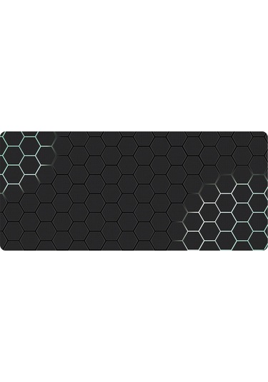 Cbtx 300x600x3mm Petek Desenli Mouse Pad Kaymaz Kauçuk Bilgisayar Masaüstü Mat - Stil 1