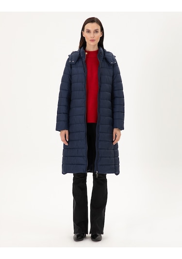 Pierre Cardin Kadın Lacivert Kaban 50297299-vr033 Lacivert