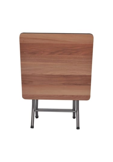 Ahşap Desenli Katlanabilir Masa 60 60 Diğer