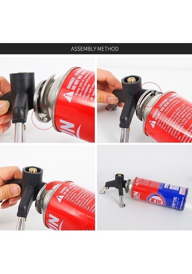 Bloomnest Açık Hava Gaz Isıtıcı Adaptörü Dönüştürücü Taşınabilir Çok Renkli Çok Renkli