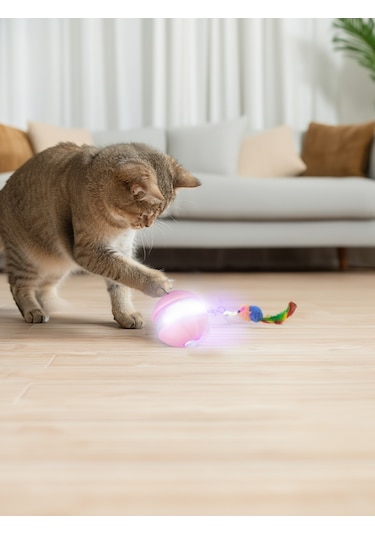Runaway Şarjlı Akıllı Kedi Topu Hareket Sensörlü Oyuncak