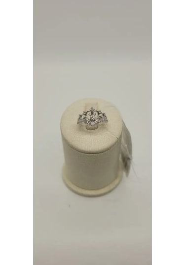 Gold Plaza Jewelry Taç Yüzük Gümüş 148887805 Gri