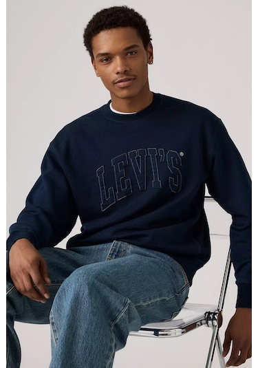 Levi's Erkek Sweat 000ms-0017 Lacivert Lacivert