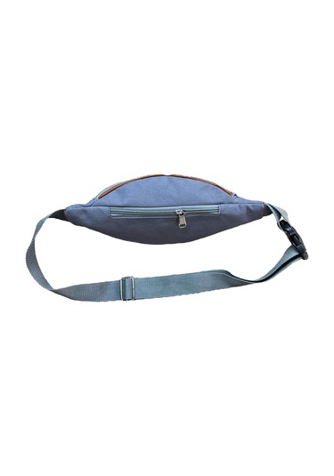 Monte Lui Unisex Kanvas Kumaş Bel Ve Çapraz Çanta Füme