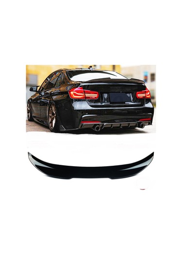 BMW F30 2012-2018 3.SERİ PLASTİK BOYASIZ XP SPOİLER-SPOYLER
