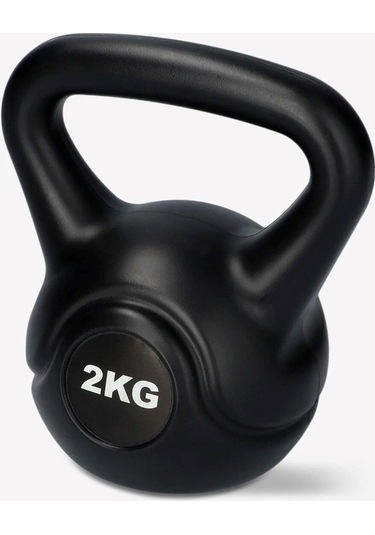 Evde Spor İçin 2 Kg Kettlebell Çaydanlık Dambıl Fitness Ağırlığı