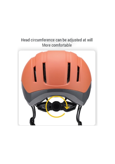 Lixada Gri Nefes Alabilir Darbeye Dayanıklı Bisiklet Kaskı 12 Standart Gri