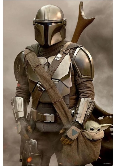 The Mandalorian Metal Kutu Puzzle 300 Parça