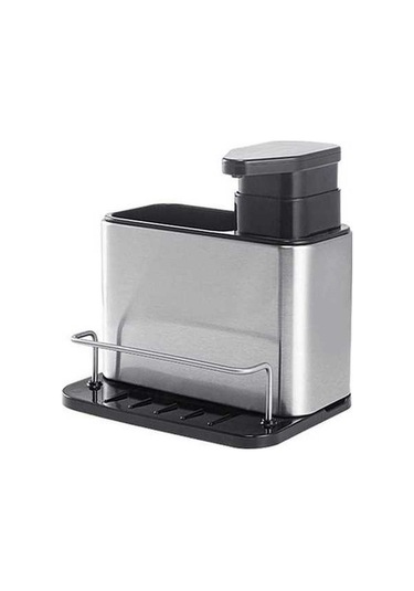 Tongxida Bosphorusboutique Tutucu Trendooze Sünger Sabunluk Mw Lavabo Ile Gri Fonksiyonlu Düzenleyici Koleksiyon Gri