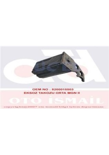 ÜÇEL 10708 Egzoz Takozu Orta Megane II