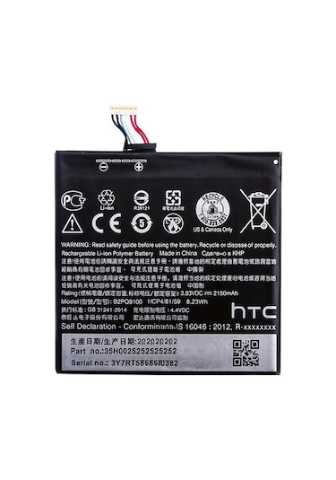 Htc One A9 B2Pq9100 Batarya Pil 2150 Mah
