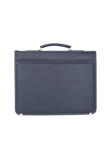 Case Club El Omuz Çantası & Laptop Bölmeli Evrak Çantası 15,6 İnç Kilit Mekanizmalı Lacivert