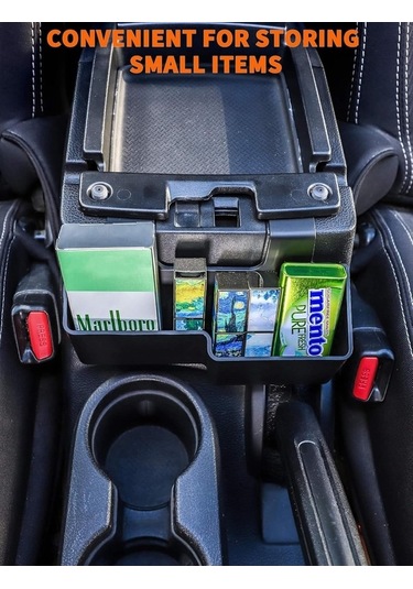 Wondernest 2025 Yükseltmesi Saklama Orta Lichen Kutusu, Konsol Jk Jeep Asma 2011-2018 İçin Pratik Ve Şık Depolama Çözümü Siyah