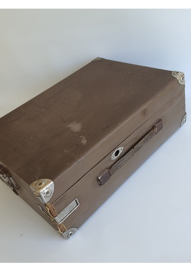 His Master'S Voice Antika Çanta Gramofon 074 Kurma Kolu Eksik