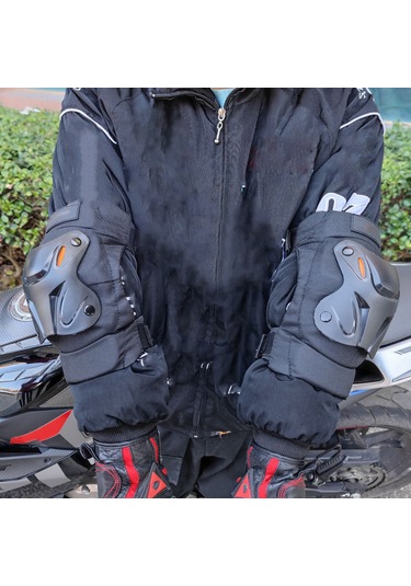 Ximistore9 Gece Görünürlüklü Ayarlanabilir Motosiklet Dizlik Ve Dirseklik Seti - Mp10345