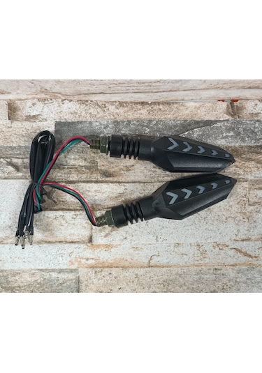 Led Sinyal Ok Desen Kayar Ledli 2'li Takım
