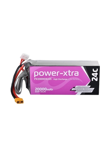 Power-xtra Px20000xl6s - 6s1p - 22.2v 20ah Li-polymer Pil - 24c