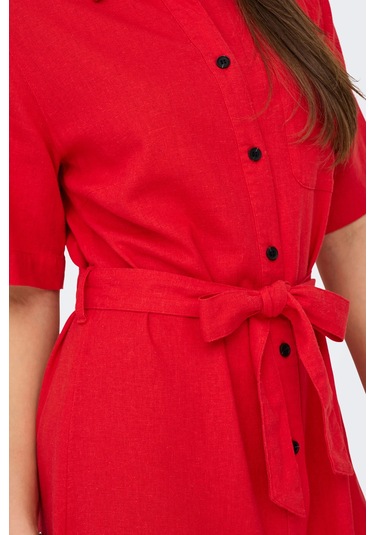 Only Bayan Elbise 15338884 Kırmızı Kırmızı