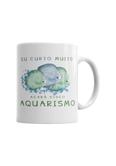 Aquarismo Kupa Bardak Porselen Karışık