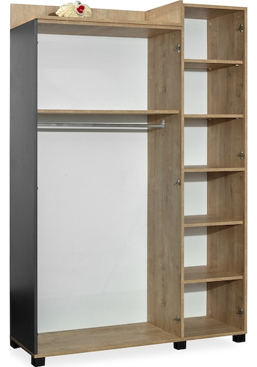 Çocuk Odası - Truva Ranza 3 Kapılı Dolap 90 X 190 CM