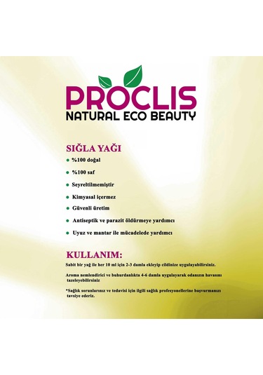 Proclis Sığla Günlük Uçucu Yağı 2 x 10 ML