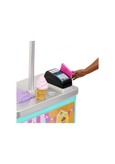 Barbie Brooklyn ve Malibu'nun Sahildeki Yiyecek Standı HNK99