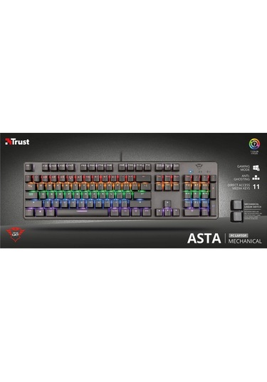 Gxt 865 Asta Rgb Mekanik Gamer Klavye