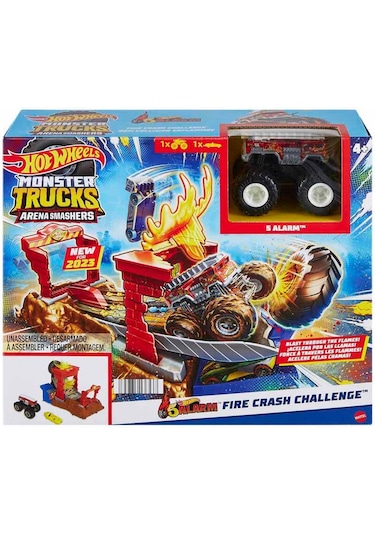 Hot Wheels Monster Trucks Ateşle Çarpışma Mücadelesi Oyun Seti