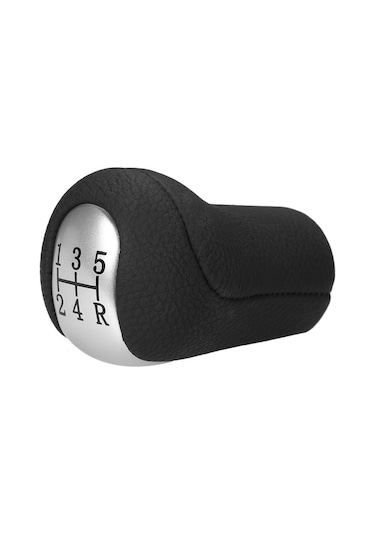 Xindoker Toyota Corolla 1998-2009 İçin 5 Vites Manuel Vites Çubuğu Kapağı Ve Ergonomik Kolu - Toz Koruyucu, Yeni Nesil Plastik Ve Deri Siyah